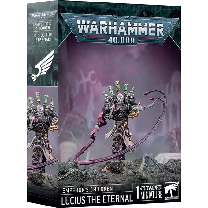 Beeldje Games Workshop Warhammer 40k - SMC Emperor's Children Lucius L'Eternel