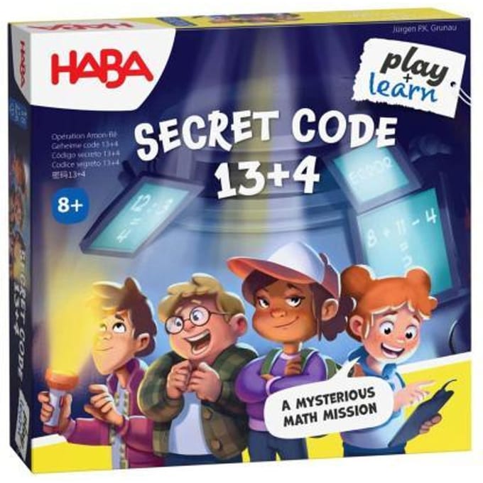 HABA Secret code 13+4 Bordspellen