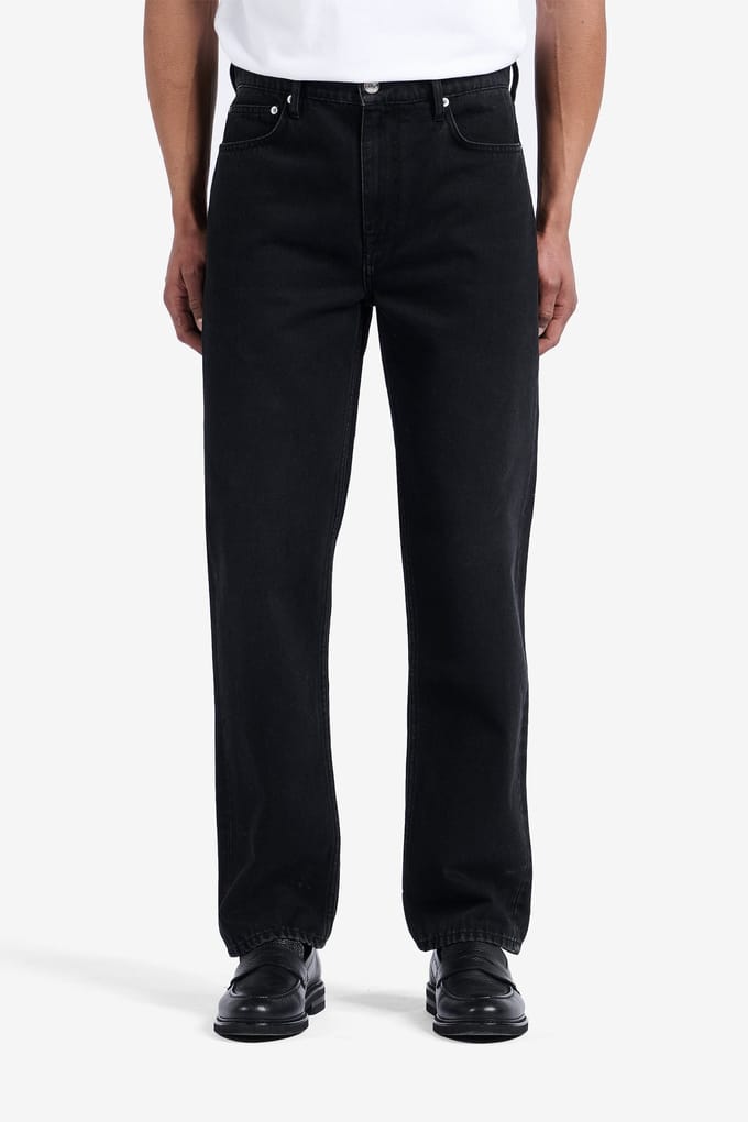 No Label Carlin Denim Cotton Black Taglia: W29L32 | Jeans straight fit Outlet | Uomo | Blu