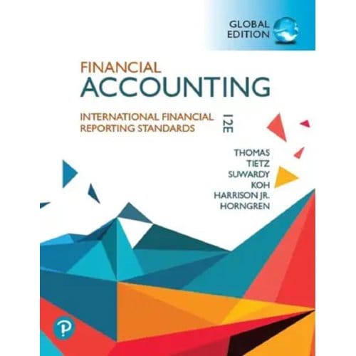 Financial Accounting, Global Edition - Walter Harrison