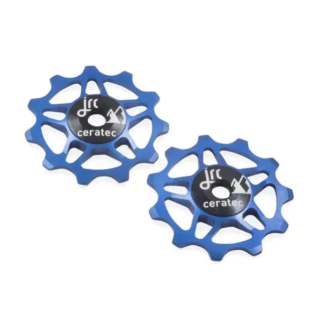 JRC-Components Ceramic Jockey Wheels 11T Blue - Keramische derailleurwieltjes