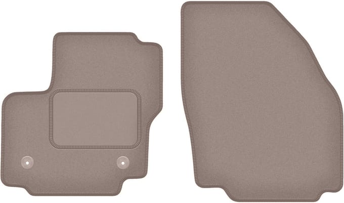 Beige voormatten voor: Ford S-MAX MK1 minivan (2012-2015)