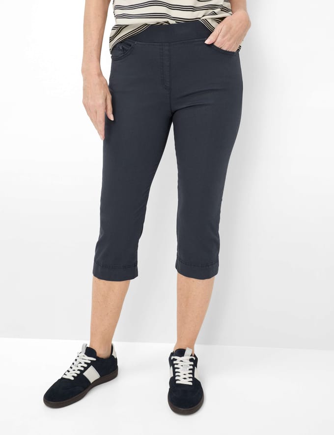 Raphaela by Brax Dames Cap  Style PAMINA CAPRI NAVY, donkerblauw, maat 36K