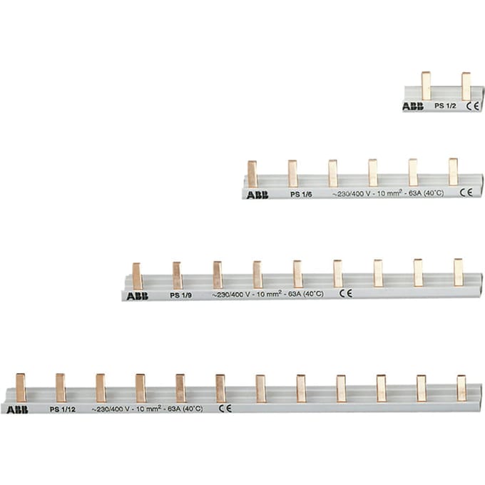 ABB S200C Busbar Kit 3Fase N 12 Module 10mm² - 2CDL840142R1012