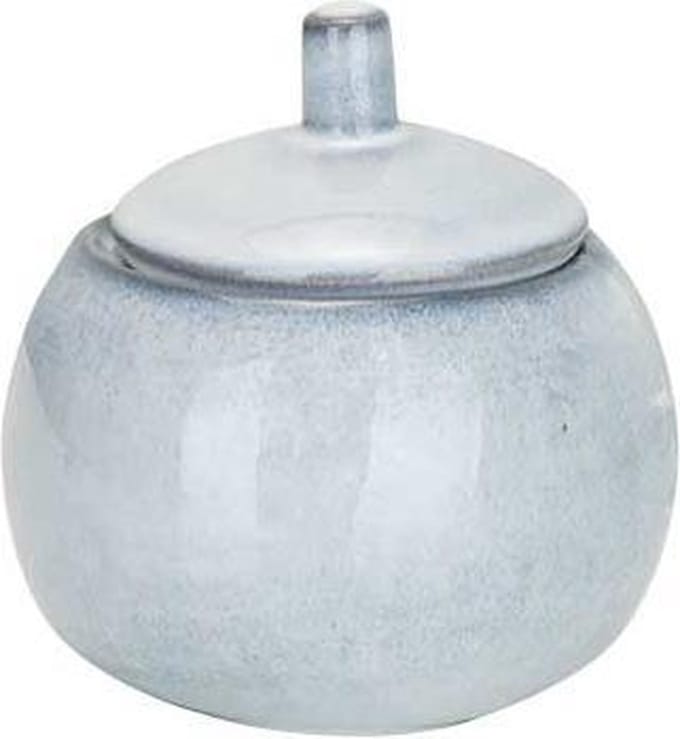 Cosy & Trendy Sajet Grey Suikerpot 25cl D9xh6.7-10cm