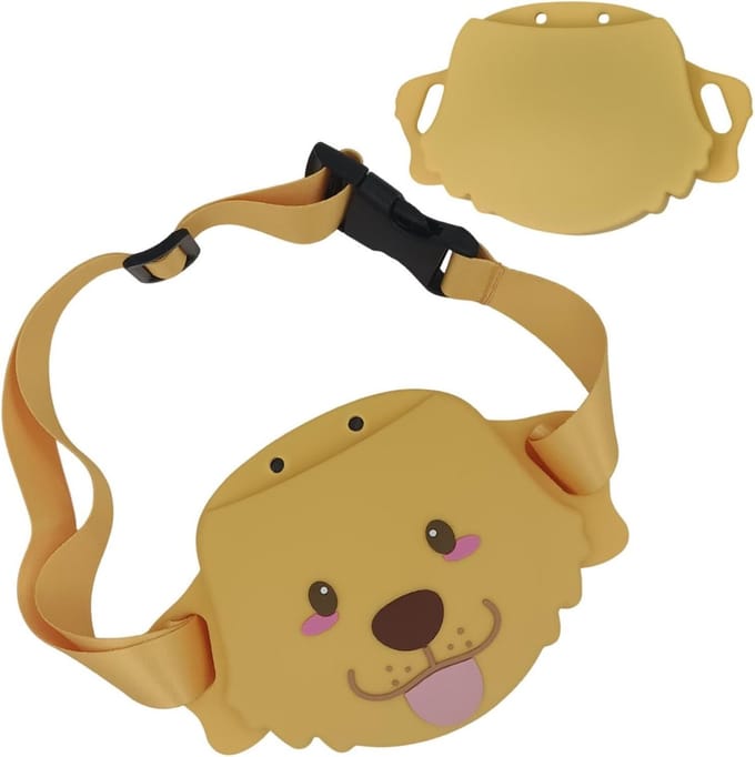 Traktatietas Hond - Snacktas Training - Hondentraining - Magnetische Sluiting - 17 x 15 x 5 cm - Hondvorm