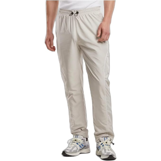 Urban Classics - Piped Panel Trainingsbroek - S - Grijs