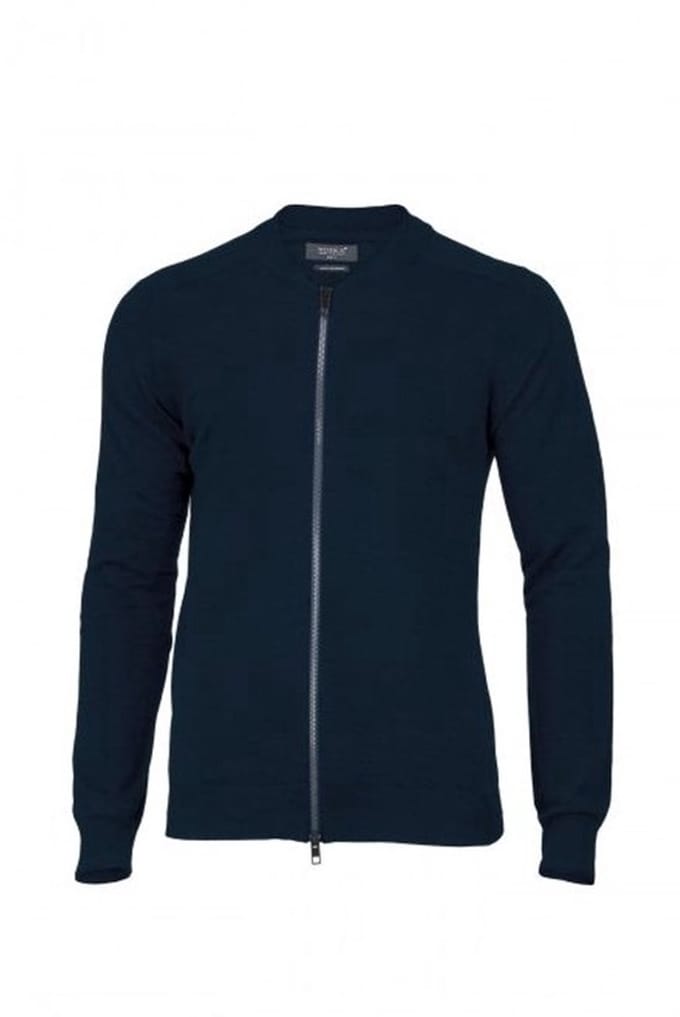 Nimbus Phoenix heren cardigan vest licht vestje | maat S | Donkerblauw