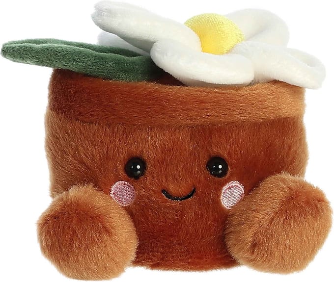 Aurora Palm Pals Madeliefje Knuffel – 13 cm
