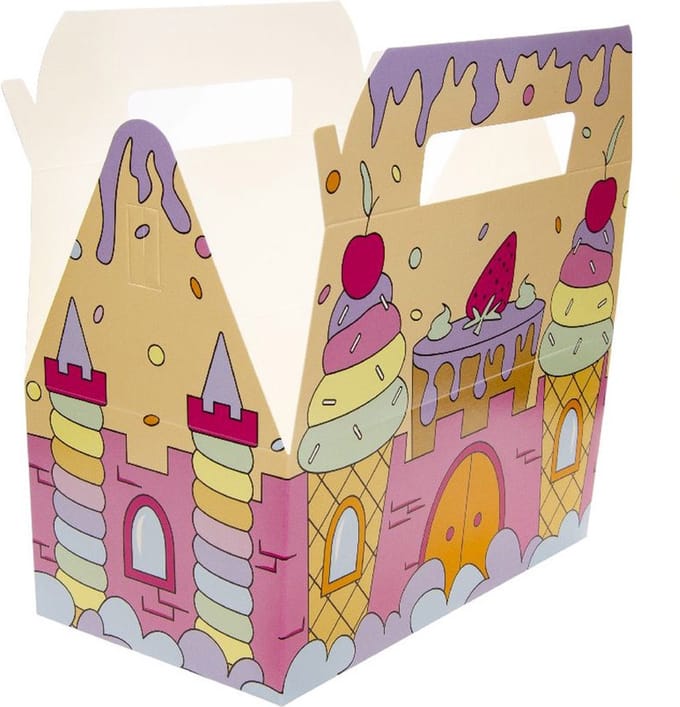 Duckiez Menu Verpakking Ijsjeskasteel Foodsafe - 24 stuks