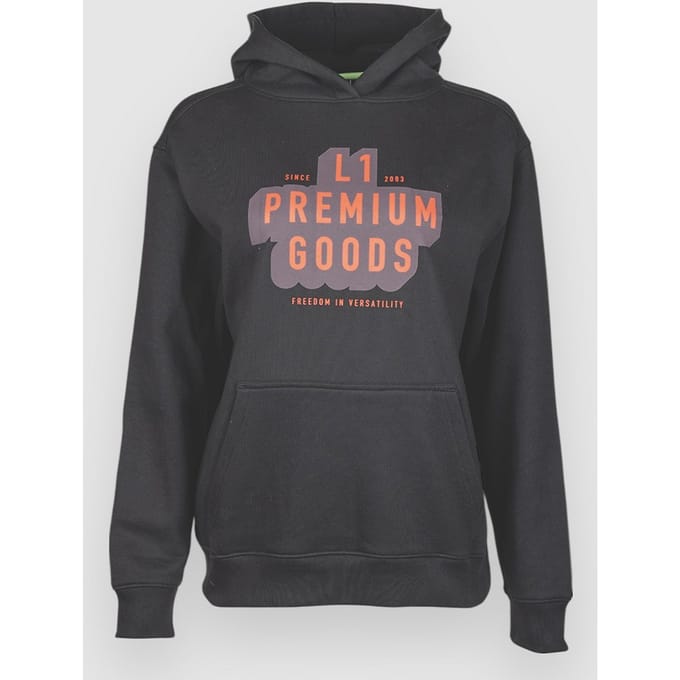 L1 Shadow Po Hoodie zwart