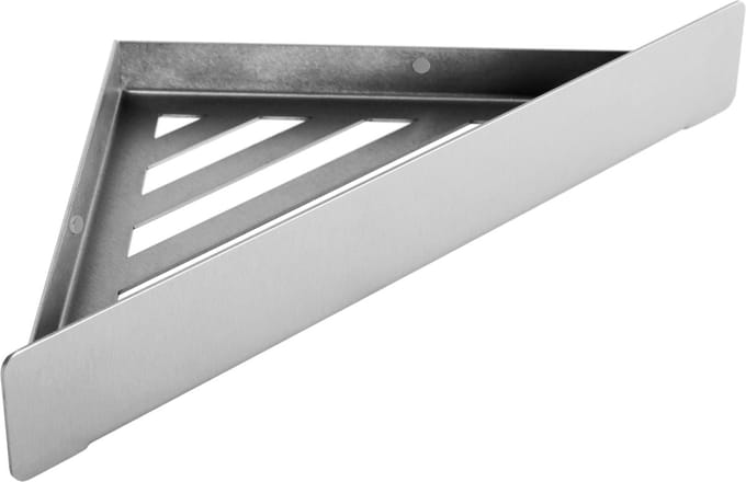 Rea Sf07 - Badkamer Doucheplank - Geborsteld Staal - 28,5X14,5X4Cm