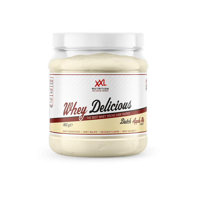XXL Nutrition - Whey Delicious - Appeltaart - Eiwitpoeder - 450 g