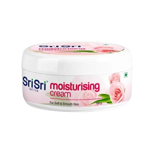 Vochtinbrengende crème (100 gr), Hydraterende crème, Sri Sri Tattva 5.8375 white