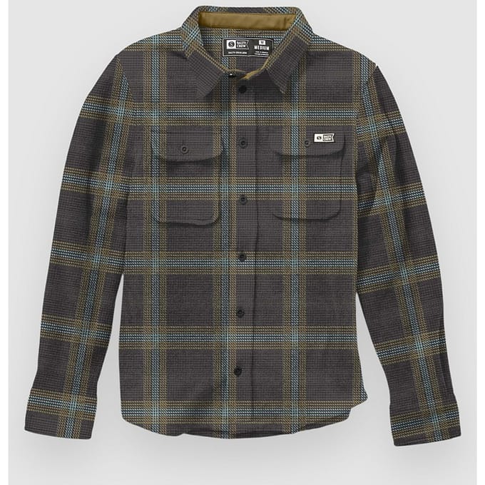 Salty Crew Swellter Polar Shirt zwart