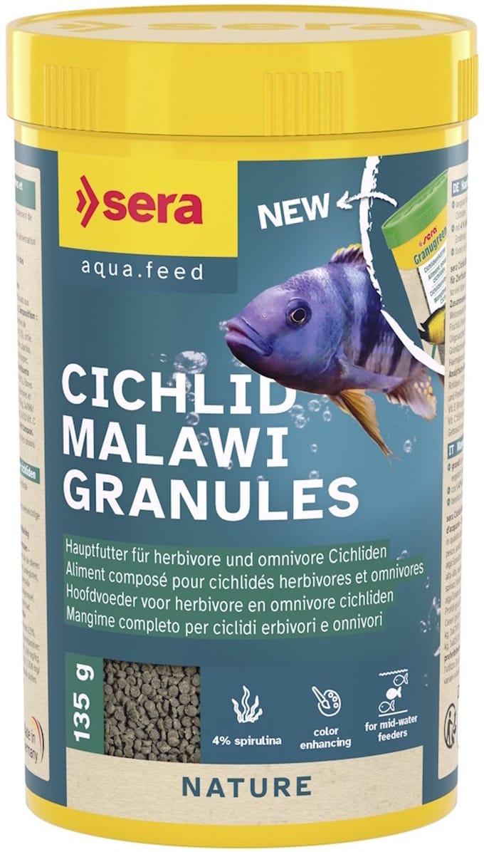 Sera Cichlid Malawi Granules 250ML