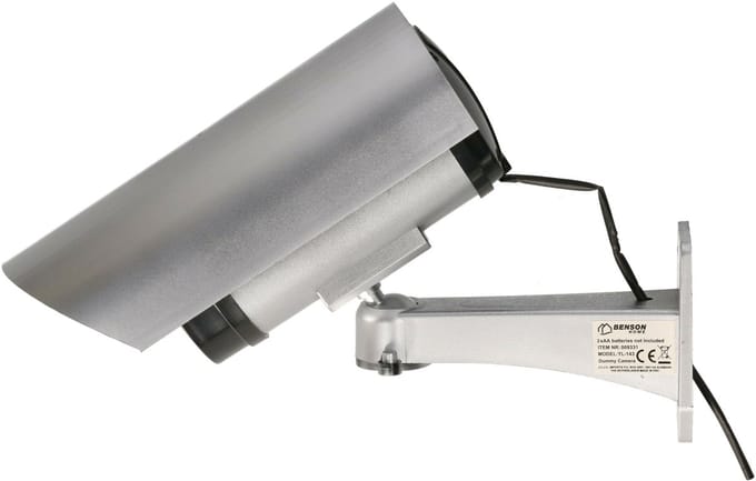 Benson - Dummy beveligingscamera - luxe