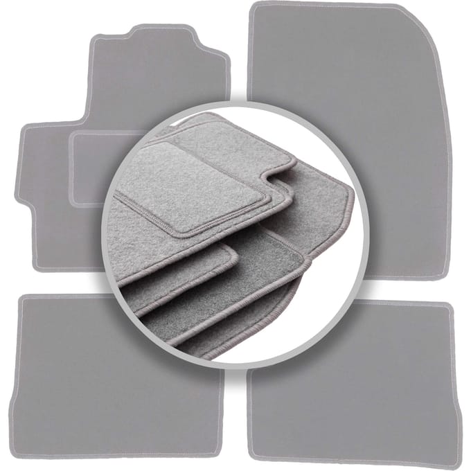 Grijze automatten voor: Mazda 3 I BK hatchback (2003-2009)