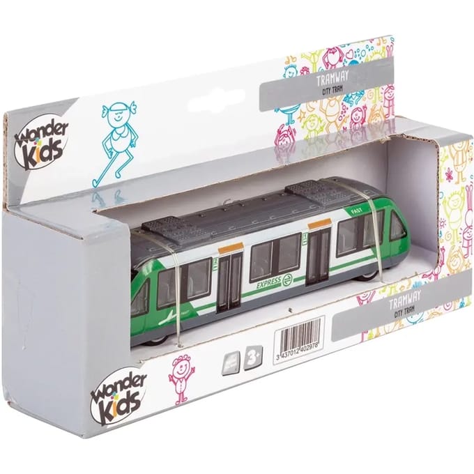 Tramauto Rijdend Metaalspel Wonderkids