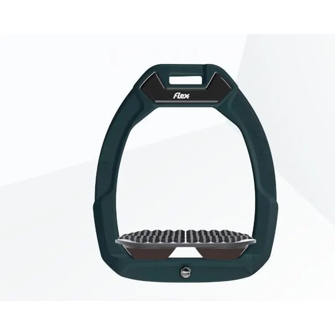 Veiligheidsstijgbeugels Endurance Groen/Grijs/Bruin Flex-On Safe-On