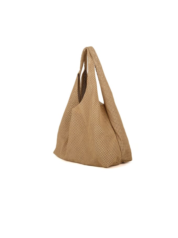 Giulia Monti Handtas Grijs Beige