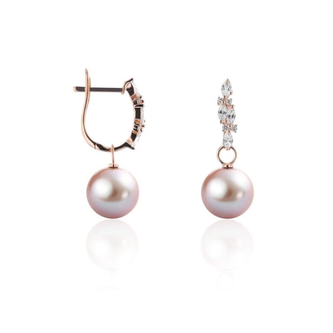 Luna-Pearls oorsieraden Oorringen HS1104_6.5-7mm