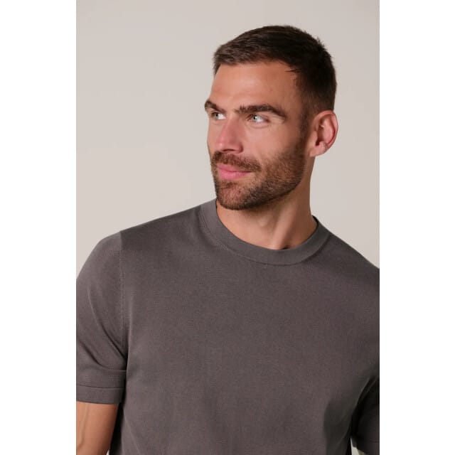 Profuomo Ppxt30005g t-shirt crew neck short sleeve purple