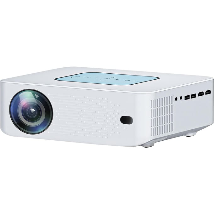 V10 Draagbare LCD LED-projector Android 9.0 Smart Home Theater 2.4G / 5G Dualband WiFi BT4.1 Media US Plug wit