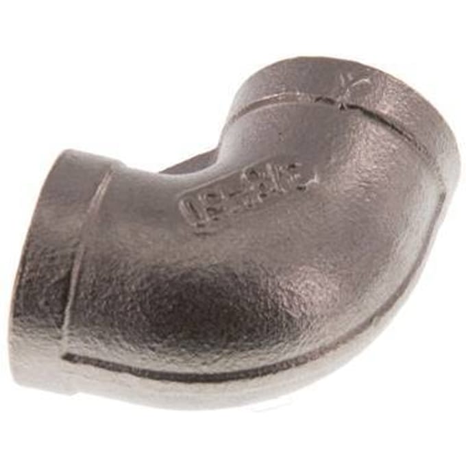 Rp 3/8'' RVS L-Fitting 90graden 10 Bar [2 Stuks]