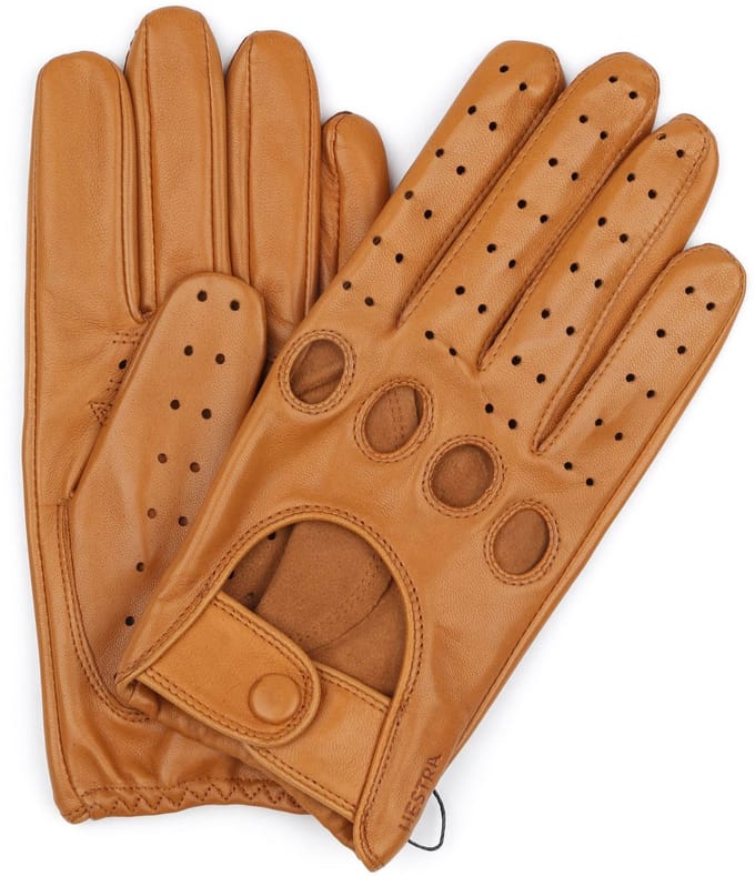 Hestra Handschoen Morgan Leer Bruin - Maat 10.5 - Heren