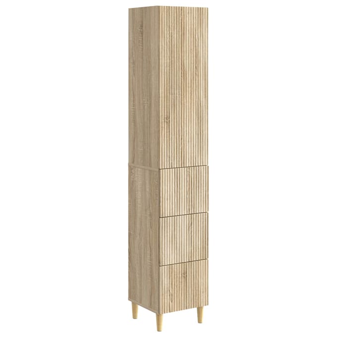 vidaXL - Kast - Set - 2 - st - Bewerkt - hout