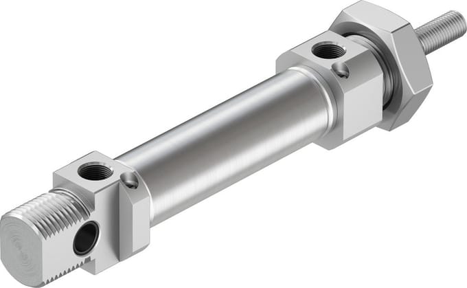 Festo Cilinder 20mm Boring 40mm Slag ISO 6432 Dubbelwerkend - 19236 - P2CTJ