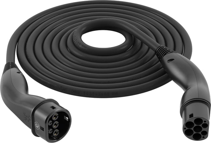 LAPP Type 2 HELIX Convenience Charging Cable, up to 7,4 kW, 5 m, black