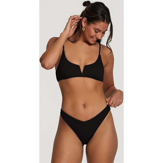 Shiwi Leah Bikini Set Riviera Structure Black Taglia: 44 | Bikini Outlet | Donna | Nero