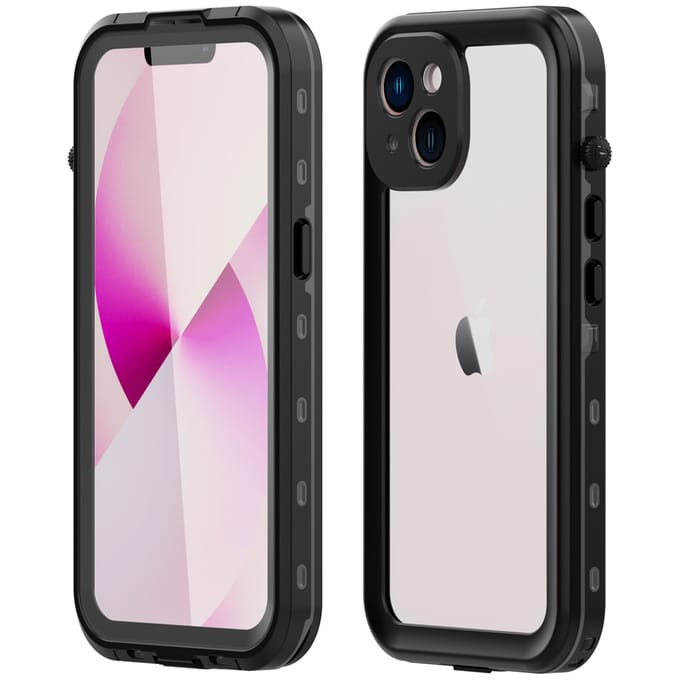 Redpepper Dot Plus Waterproof Backcover geschikt voor Apple iPhone 14 Plus - Zwart