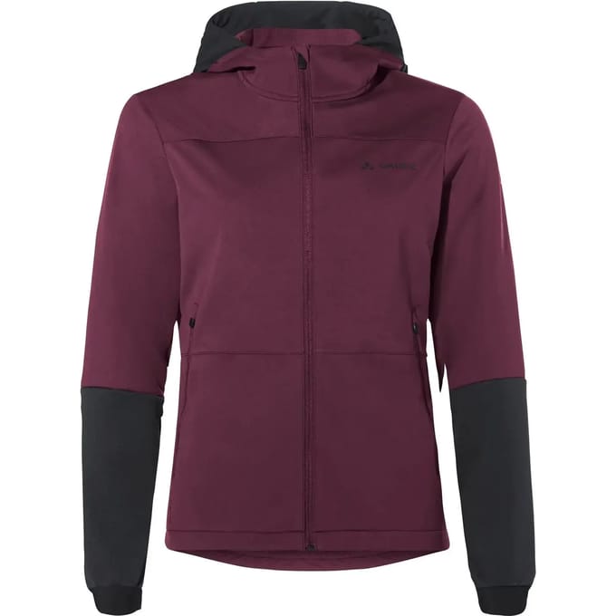 Dames trainingsjack met capuchon VAUDE Qimsa Softshell