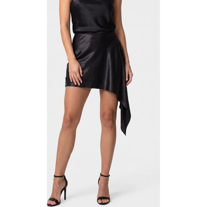 ARKET Juliana Press Skirt Grey Größe: 42 | Miniröcke Outlet | Damen | Grau