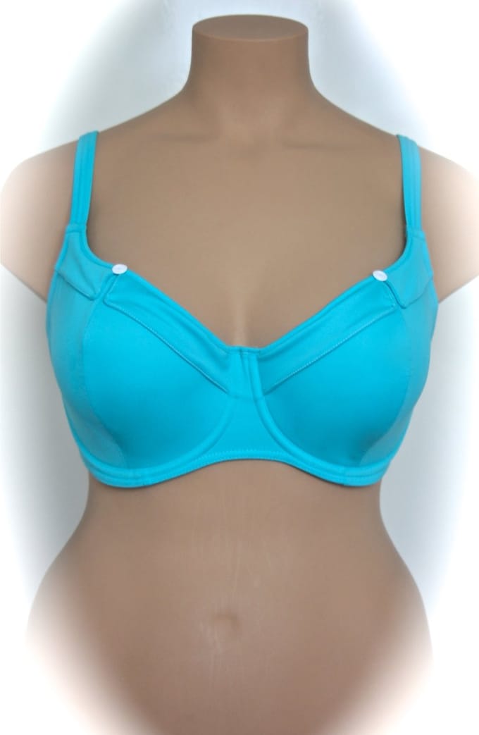 Freya Fever - bikinitop - blauw - maat 65GG / 34GG