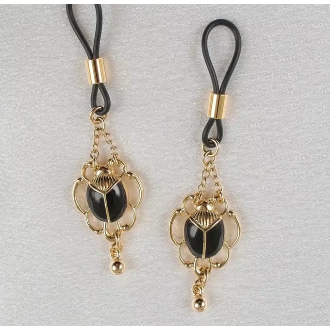 Sylvie Monthulé | Gouden Tepelklem en Sieraad | Sacred Scarabs