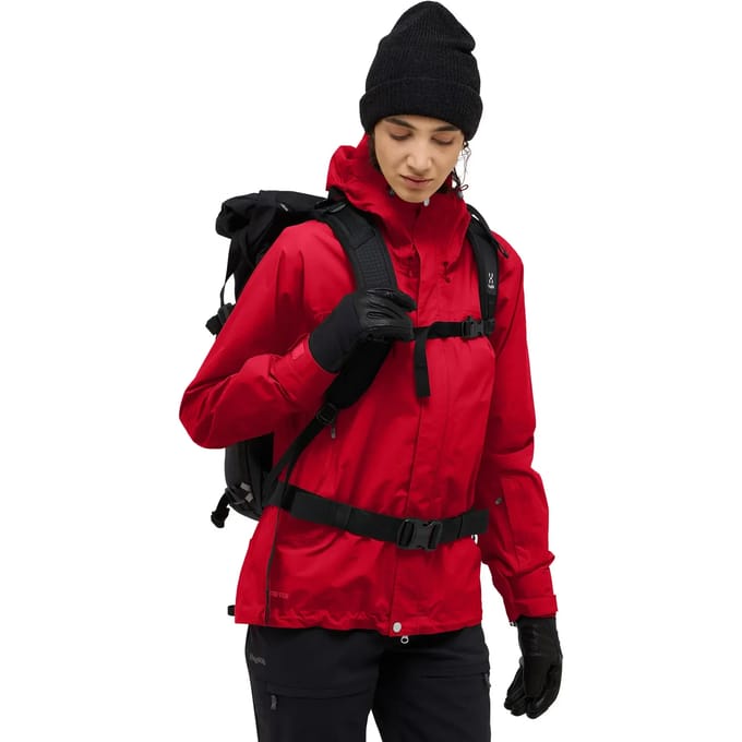 Haglofs Astral Gore-tex® Ii Jas Rood S Vrouw