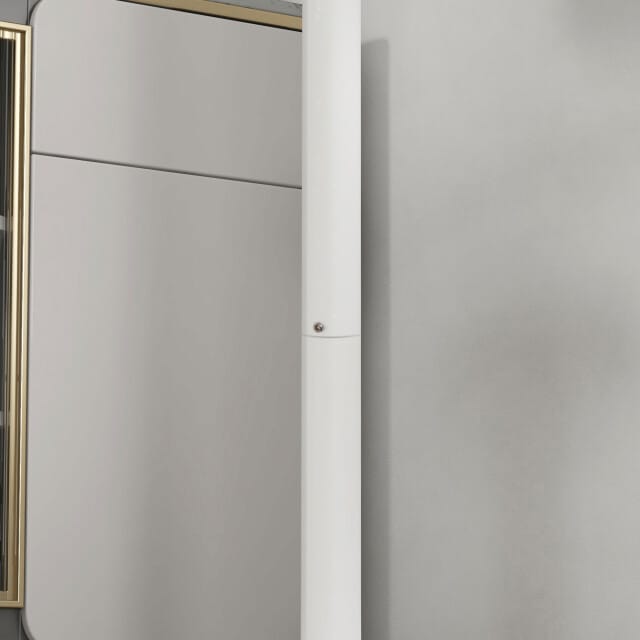 4goodz Bartafel Statafel voor 2 Personen - 60x102 cm - Wit