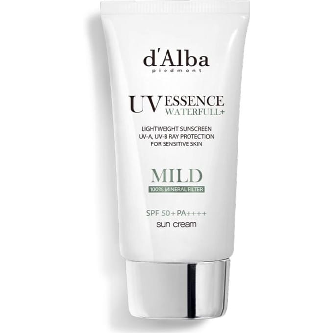 d'Alba Vegan Waterfull MILD Zonnebrandcrème 35ml/50ml (4 Opties) 35ml * 2Pcs