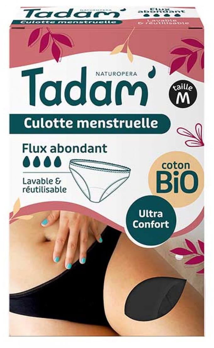 Tadam' Menstruatieslipje voor zware flow (Maat : M)