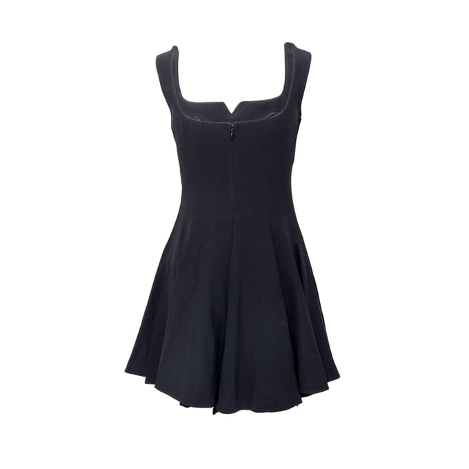 Alexander McQueen A-lijn Mini Jurk - '10s