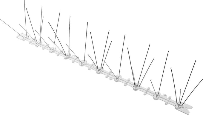 duivenpinnen strook 2 pins 50cm x 10cm 5 stuks