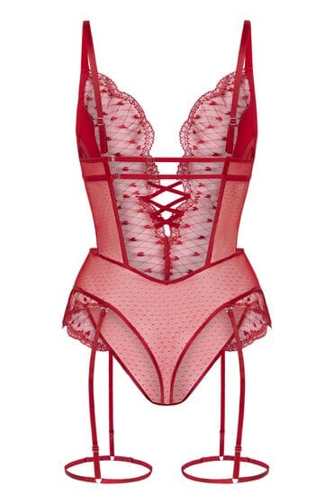 Hunkemöller Body Cordelie Rood