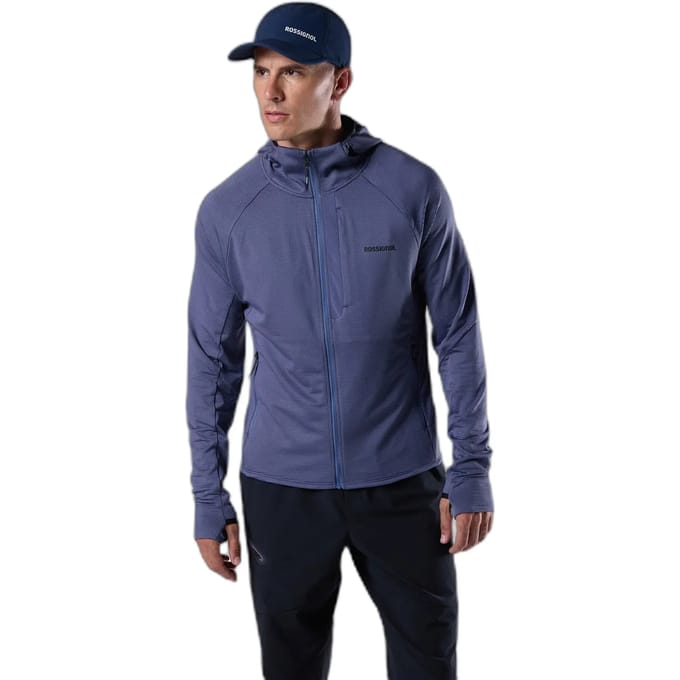 Hooded sweatshirt met rits Rossignol Textured Layer