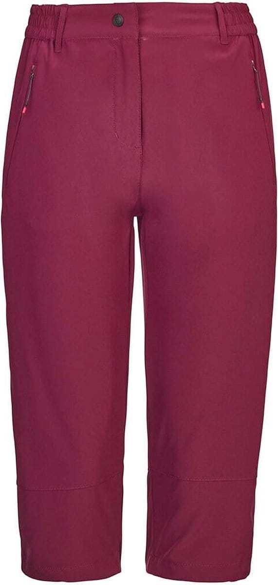 Killtec wandel capri broek - capri broek dames - Terasi - bordeaux - maat 38