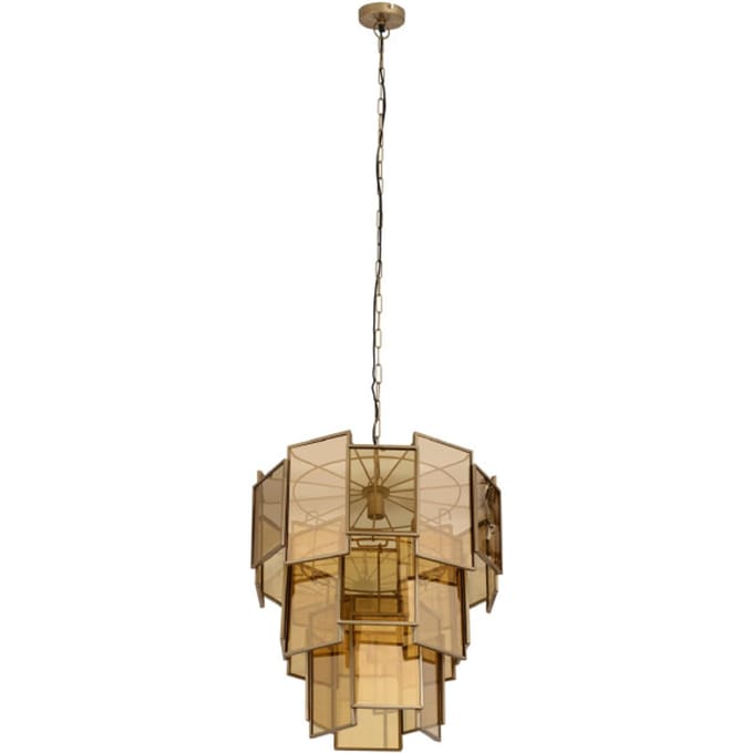 PTMD - Hanglamp Loucas - Goud - 56x56x72cm