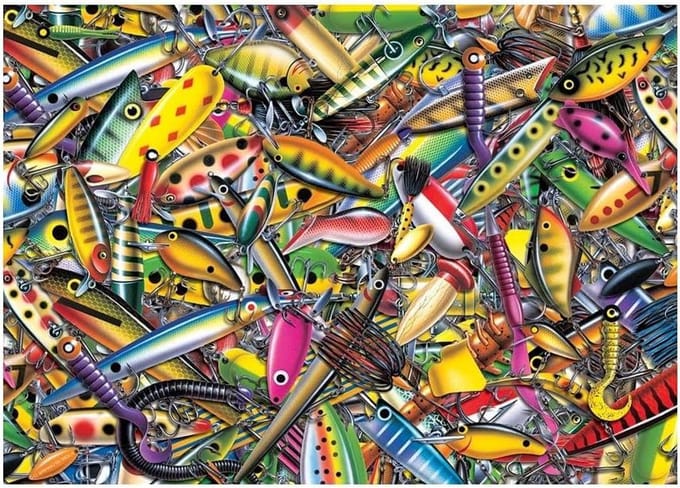 Legpuzzel - Puzzelspel - Ontspanning thuis - Toevalsgesneden stukjes - Rechthoekig - Divers